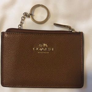 Authentic Coach brand brown wallet